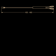 KWC Y-kabel, A3000open, für Zweifache Spannungsversorgung, 24 VDC