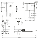 KWC Wc-spüler, F5, Elektronisch, DN20,...