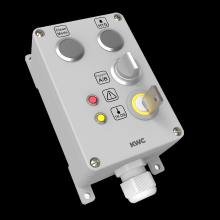 KWC Bedienbox, A3000open, Kunststoff, AP, 80x120x55 mm, Anschl. An ECC2, 24 VDC