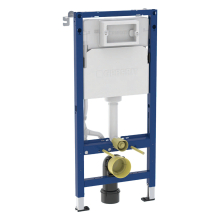 Geberit Duofix Basic Element für Wand WC, 112cm mit Delta UP-Spülkasten 12cm