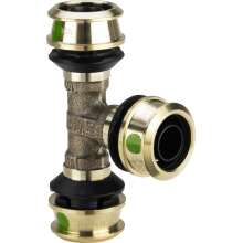 Viega T-Stück Raxofix Rotguss mit SC-Contur 20mm