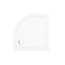 Vitra S100 Acryl Viertelkreis BRW 900x900x35mm, Radius 550mm weiß