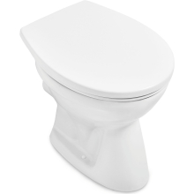 V+B Stand-Tiefspül-WC O. NOVO randlos DirectFlush 360x475mm weiß alpin