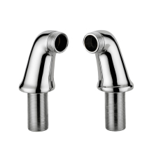 Beitz & Walz Wannenaufsatz (Paar) 3/4" x 3/4" chrom