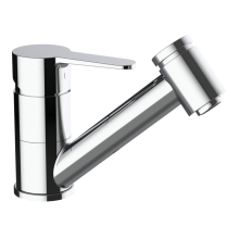 Beitz & Walz AqvaBasic III Spültisch-Ehm. m. Design-Geschirrbrause chrom