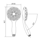 Beitz & Walz AqvaBasic II Handbrause 1-strahlig - neu