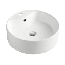 Beitz & Walz AqvaCeramica Aufsatzwaschtisch 460 mm  - weiß -