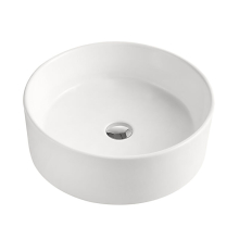 Beitz & Walz AqvaCeramica Aufsatzwaschtisch 460 x 160 mm - mattweiß -