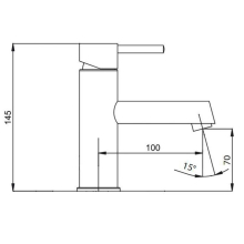Beitz & Walz AqvaDesign Standventil 1/2" chrom