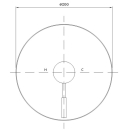 Beitz & Walz Aqvadesign Fertigmontageset Brause /...