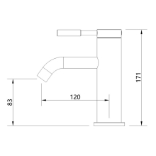 Beitz & Walz Aqvadesign Waschtisch-Ehm. / rund / neu / schwarz