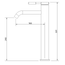 Beitz & Walz Aqvadesign Waschtisch-Ehm./ hohe...