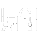 Beitz & Walz AQVADESIGN Waschtisch-Ehm. Hebel...