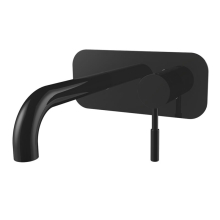 Beitz & Walz Aqvadesign Waschtisch-Ehm. Wand  ST / rund  / neu / schwarz