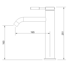 Beitz & Walz Aqvadesign Waschtisch-Ehm./ medium Ausführung / rund / c