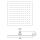 Beitz & Walz Aqvadesign Kopfbrause 300 mm / eckig / chrom
