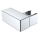 Beitz & Walz Aqvadesign Konuswandhalter/ soft edge / chrom