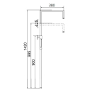 Beitz & Walz Aqvadesign Standbrause...