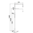 Beitz & Walz Aqvadesign Standbrause...