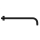 Beitz & Walz AqvaShower Brausearm 1/2" x 1/2" x 400 mm / mattschwarz
