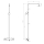Beitz & Walz Standbrausegarnitur-Set / mattschwarz