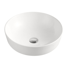 Beitz & Walz AqvaCeramica Aufsatzwaschtisch 415 mm SlimRim- weiß -