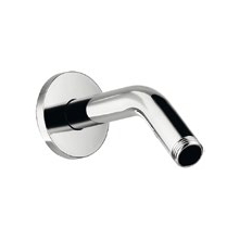 Herzbach LIVING SPA Wandarm 140mm rund gewinkelt Chrom