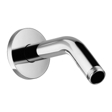 Herzbach LIVING SPA Wandarm 140mm rund gewinkelt Chrom