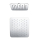 Beitz & Walz AqvaShower Kopfbrause 200 x 200 x 2 mm, Edelstahl-poliert