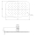 Beitz & Walz AqvaShower Kopfbrause 300 x 200 x 2  mm / Edelstahl-poliert