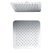 Beitz & Walz AqvaShower Kopfbrause 300 x 300 x 2 mm, Edelstahl-poliert