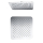 Beitz & Walz AqvaShower Kopfbrause 300 x 300 x 2 mm, Edelstahl-poliert