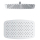Beitz & Walz AqvaShower Kopfbrause 400 x 250 x 2  mm / Edelstahl-poliert
