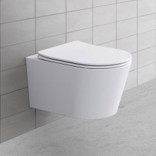 Beitz & Walz AqvaCeramica WC Wand Tiefspüler spülrandlos Rotation 530 x 360 mm - weiß -