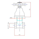 Beitz & Walz AqvaRetro I Unterputzventil 1/2" chrom