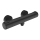 Beitz & Walz AQVATHERM Brause AP Thermostat 1/2" rund schwarz