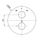 Beitz & Walz AQVATHERM Fertigmontageset f. Thermostat...