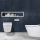 Beitz & Walz AqvaCeramica Dusch-WC Wand Tiefspüler spülrandlos 596 x 370 mm - weiß -