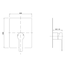 Beitz & Walz AqvaFlow Fertigmontageset Brause / rund/...