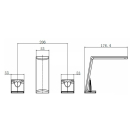 Beitz & Walz AqvaFlow Waschtisch Dlb chrom
