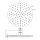 Beitz & Walz AqvaShower Kopfbrause 230 x 12 mm, chrom