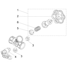 Schlösser Armaturen KFR-VENTIL, MUFFENANSCHLUSS M.E, NST.SP, DN20, 3/4", PR-MS, DVGW