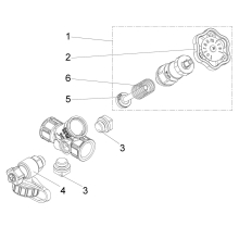 Schlösser Armaturen KFR-VENTIL, MUFFENANSCHLUSS M.E, NST.SP, DN15, 1/2", PR-MS, DVGW