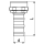 Schlösser Armaturen GARTENSPRITZE, FORM SIRO MIT DREHBAREM KOPF, DN20, 3/4", MS