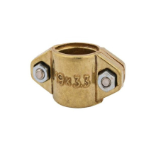 Schlösser Armaturen KLEMMSCHALE, 2-TEILIG SPANNBR. 25-27, DN20, 3/4", MESSING