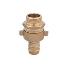 Schlösser Armaturen STANDROHRVERSCHRAUBUNG 3TLG, FLACHDICHTEND, AG 1/2", MS