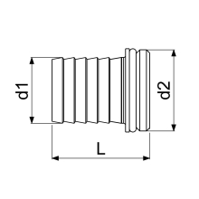Schlösser Armaturen VATERTEIL MIT WULST U.DICHTUNG 1 1/4"x1 1/4", MESSING
