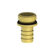 Schlösser Armaturen VATERTEIL MIT WULST U.DICHTUNG 1/2"x1/2", MESSING