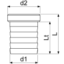 Schlösser Armaturen VATERTEIL 1 1/2"x1...