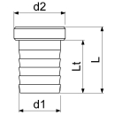 Schlösser Armaturen VATERTEIL 1 1/4"x1...